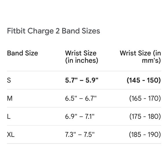 Fitbit Charge 2 Replacement Bracelet Watch Band Plum Purple SMALL NIB - Picture 6 of 7